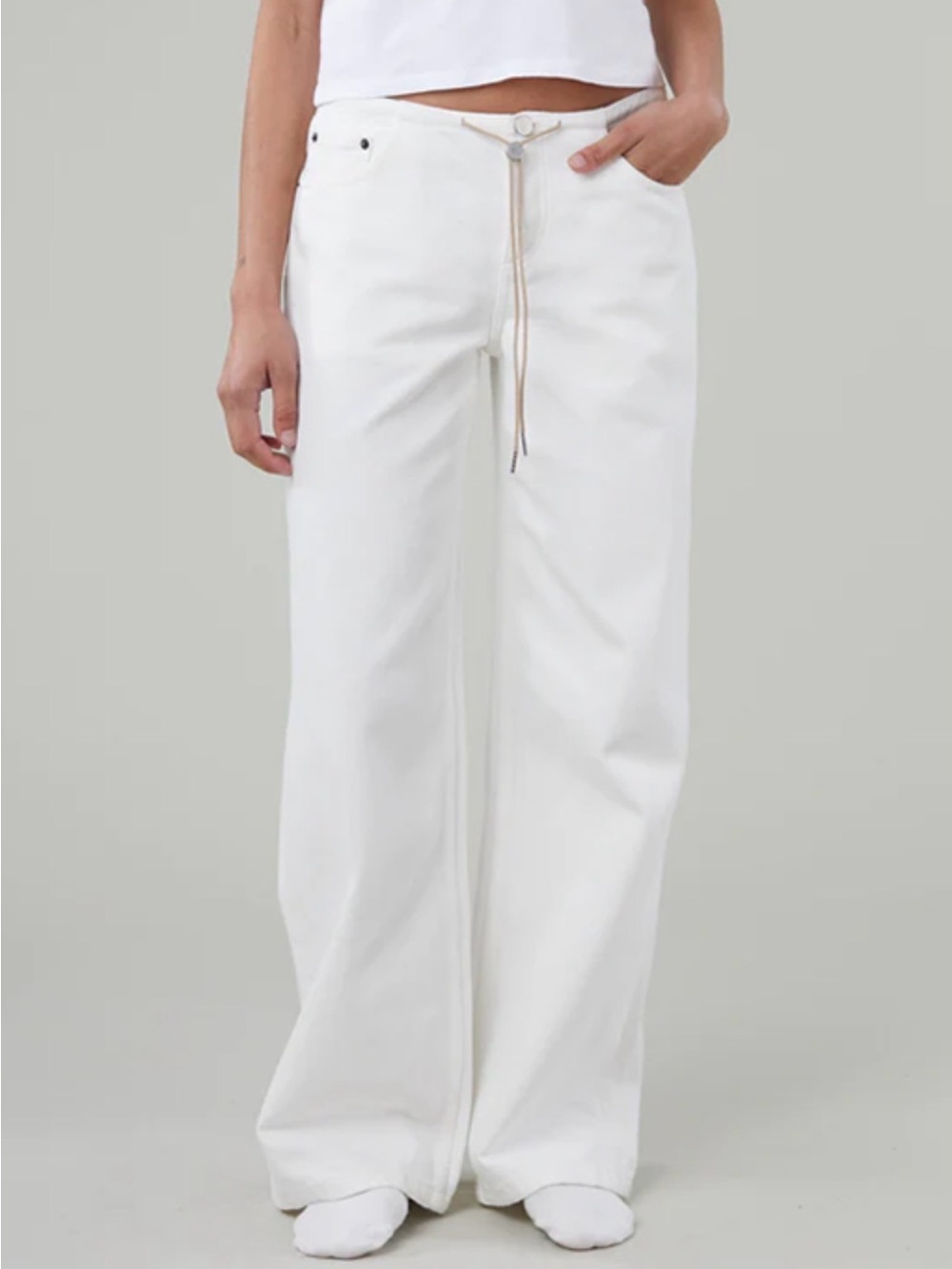 STILL HERE Women’s Cool Jean - Milk - Size 27